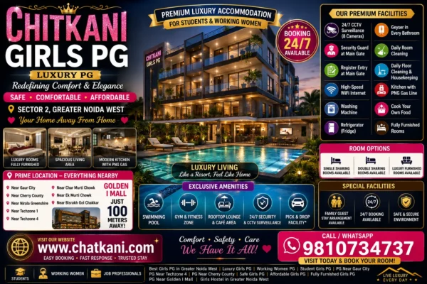 Chitkani-official-Girls-PG-in-Greater-Noida-West-Safe-Luxury-and-Affordable-Accommodation-for-Girls