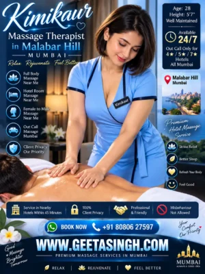 💆‍♀️ Kimikaur Massage Therapist Vashi | Full Body Massage Near Me