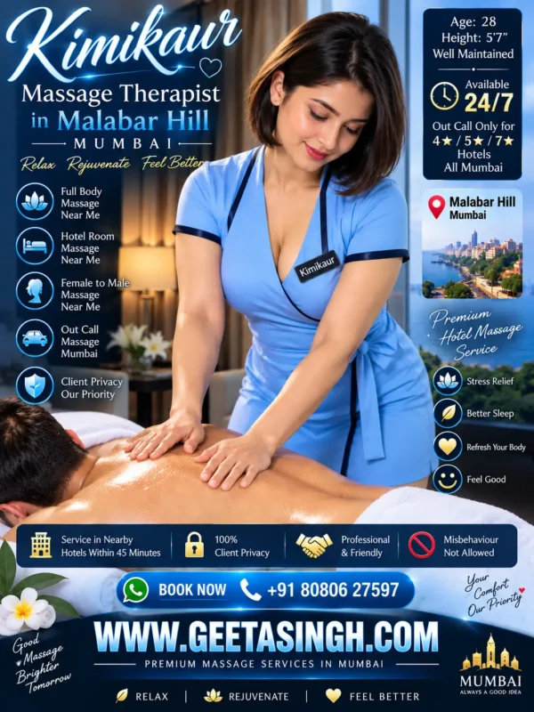 💆‍♀️ Kimikaur Massage Therapist Vashi | Full Body Massage Near Me