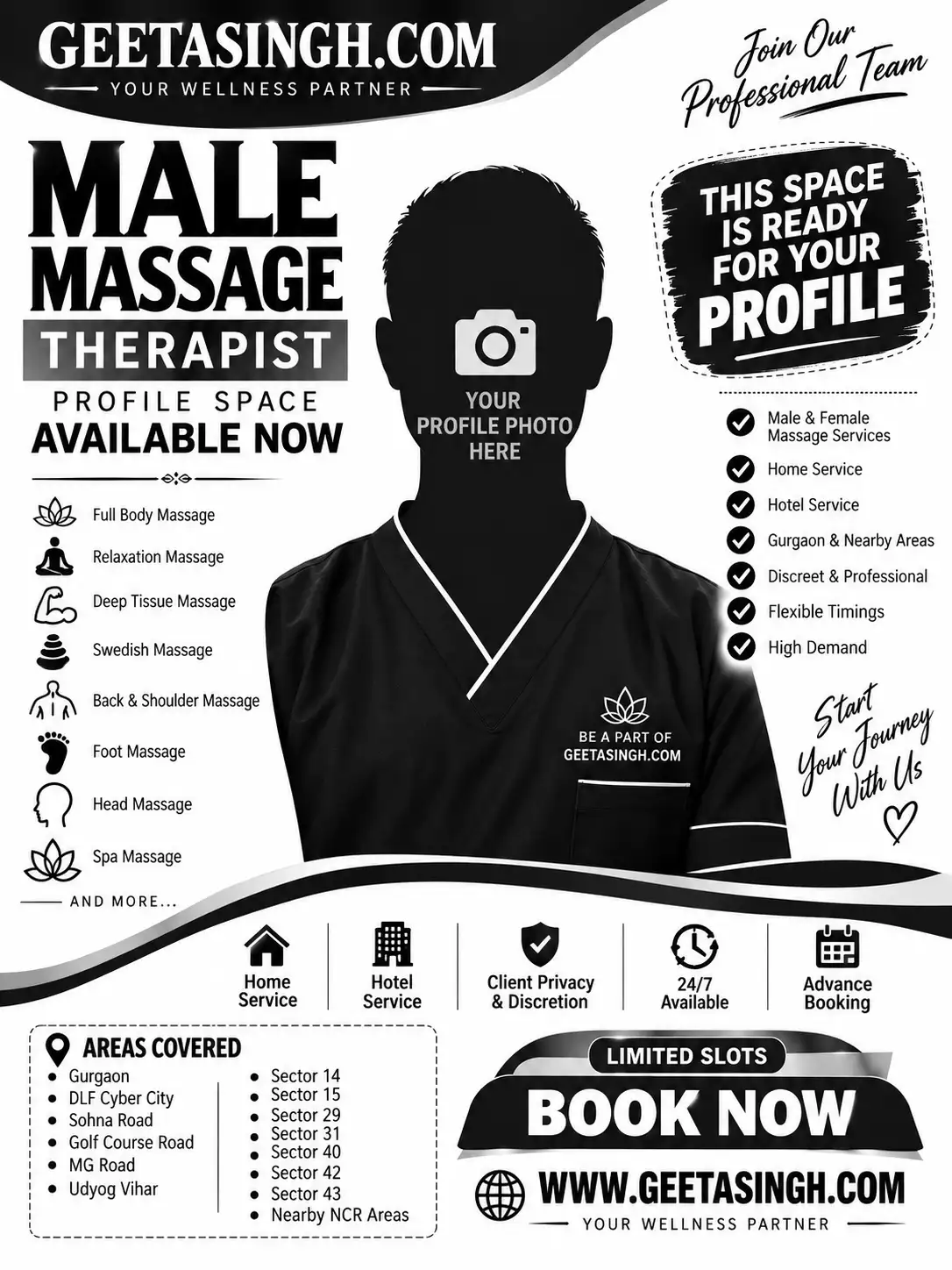 Kunal Male Massage Therapist Delhi